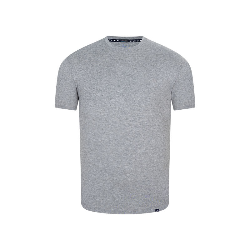 Camiseta gris jaspe sale