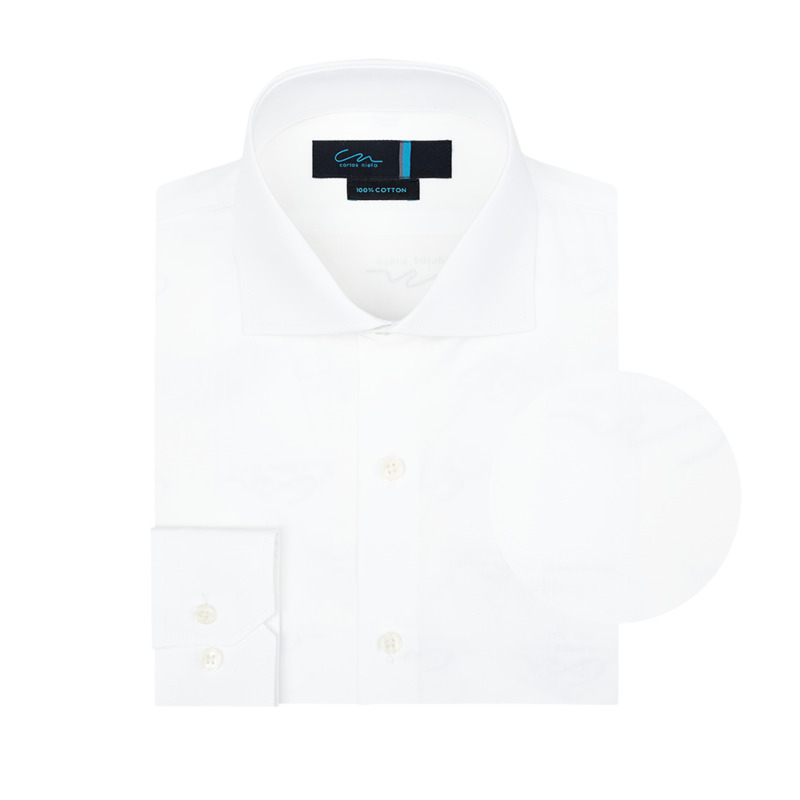 Camisa formal blanca store