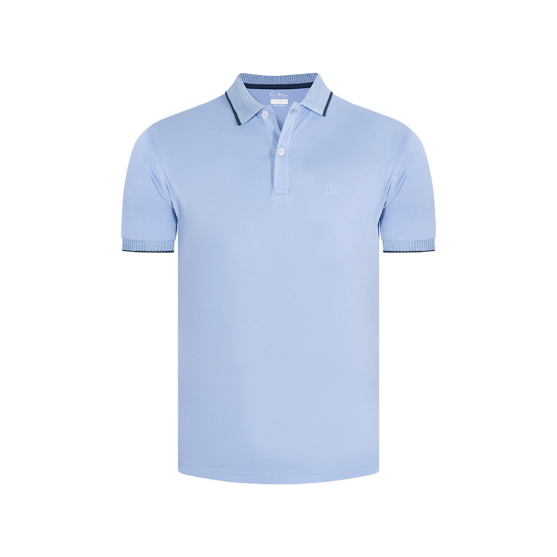 Polos azul clearance claro