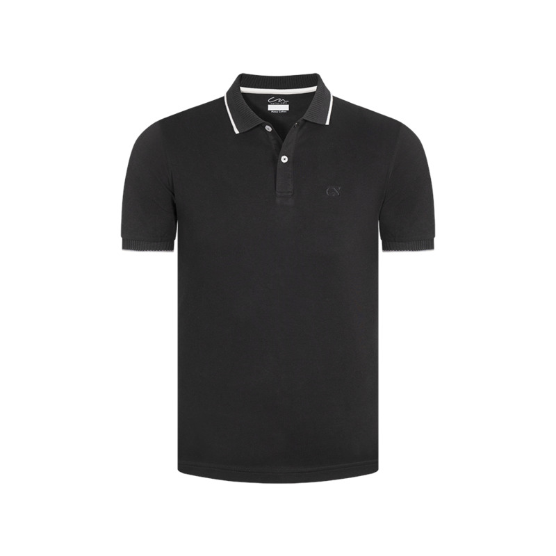 Hugo boss polo negra hot sale